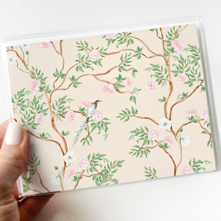 Blush Chinoiserie Notecards
