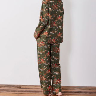 Fox Hunting Long PJ Set