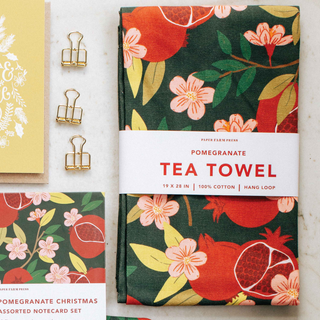 Pomegranate Tea Towel