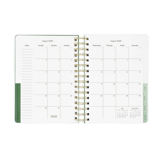 17 Month Large Spiral Planner