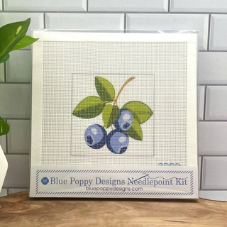 Blueberries Needlepoint Kit