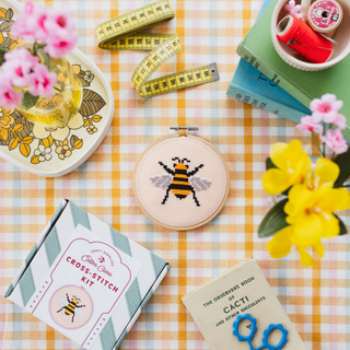 Bumble Bee Beginner Cross Stitch Kit