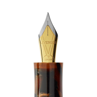 True Writer Classic Golden Dark Tortoise Fountain Pen