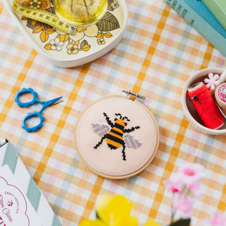 Bumble Bee Beginner Cross Stitch Kit