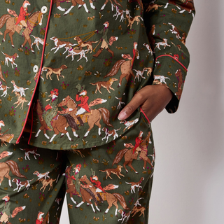 Fox Hunting Long PJ Set