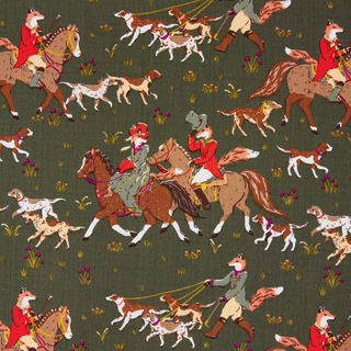 Fox Hunting Long PJ Set