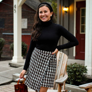 Large Belle Double Pearl Earrings