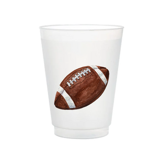 Football Frosted Cup