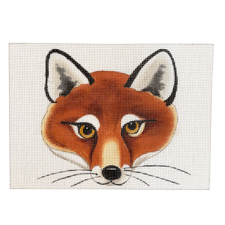 Fox Face Needlepoint Canvas