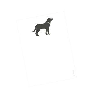 Black Pup Notepad
