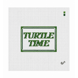 Turtle Time Needlepoint Canvas