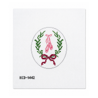Ballet Ornament Needlepoint Canvas