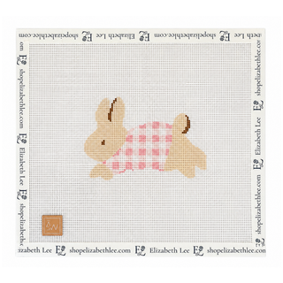 Pink Gingham Bunny