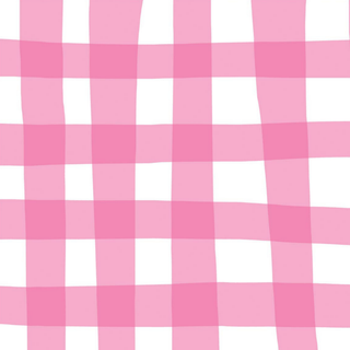 Pink Check Gift Wrap
