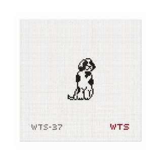 Mini Cavalier (Tri-Color) Needlepoint Canvas