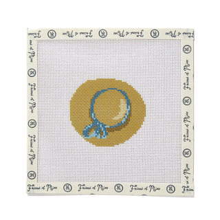 Garden Hat Needlepoint Canvas