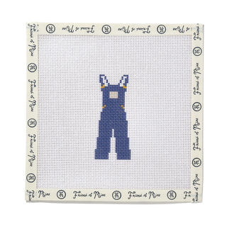 Overalls Needlepoint Canvas