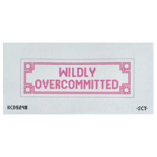 Wildly Overcommitted Needlepoint Canvas