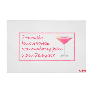 Cosmo Recipe Needlepoint Canvas