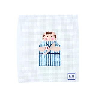 Baseball Angel Needlepoint Canvas