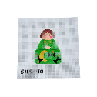 October Angel Needlepoint Canvas