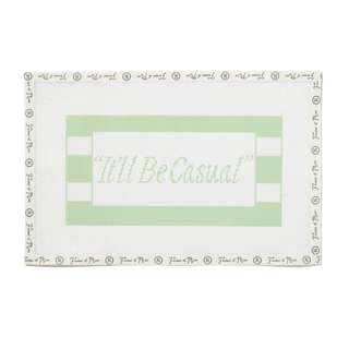 It'll Be Casual Needlepoint Canvas