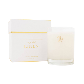 Crisp White Linen Signature Candle