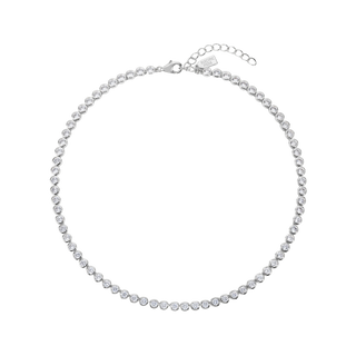 Silver Jewel Necklace