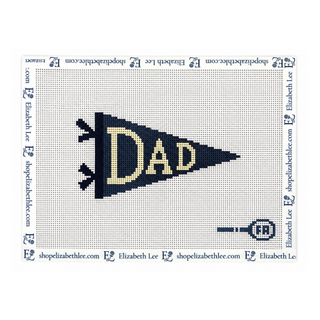 Dad Pennant Needlepoint Canvas