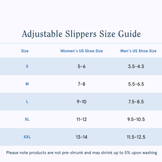 Adjustable Slippers