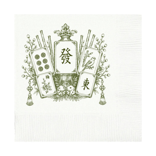 Mahjong Cocktail Napkins