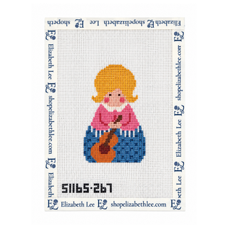 Dolly Angel Needlepoint Canvas