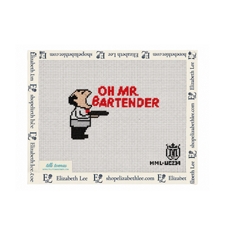 Oh Mr. Bartender Needlepoint Canvas
