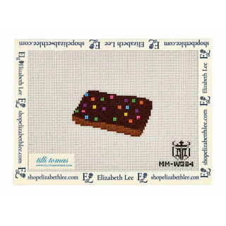 Cosmic Brownie Needlepoint Canvas