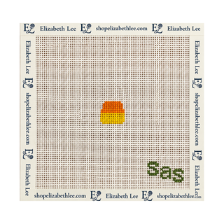 Mini Candy Corn Needlepoint Canvas