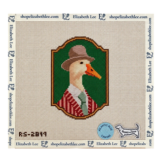Mr. Duck Needlepoint Canvas