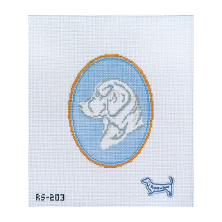 The Labrador Retriever Needlepoint Canvas