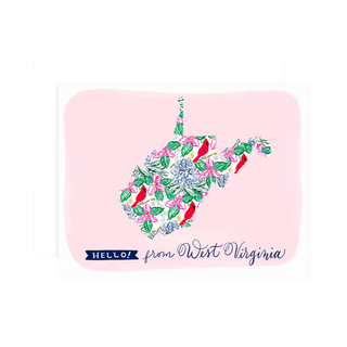 Hello from West Virginia Greeting Card