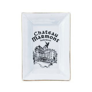 Chateau Marmont Porcelain Trinket Tray