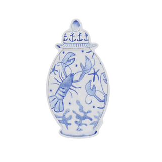 Nautical Ginger Jar Sticker