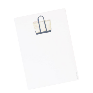 Canvas Tote Notepad